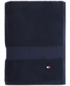 Tommy Hilfiger Home Modern American Solid Cotton Bath Towel, 30" X 54"