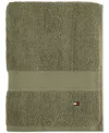 Tommy Hilfiger Home Modern American Solid Cotton Bath Towel, 30" X 54"