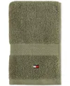 Tommy Hilfiger Home Modern American Solid Cotton Hand Towel, 16" X 26"