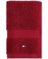 Tommy Hilfiger Home Modern American Solid Cotton Hand Towel, 16" X 26"