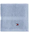 Tommy Hilfiger Home Modern American Solid Cotton Washcloth, 13" X 13"