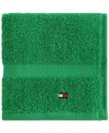 Tommy Hilfiger Home Modern American Solid Cotton Washcloth, 13" X 13"