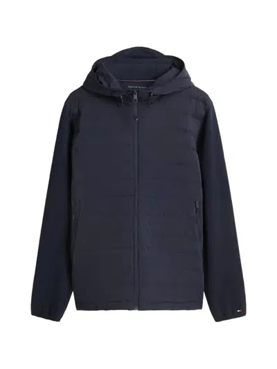 Tommy Hilfiger Hooded Jacket In Blue