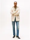 Tommy Hilfiger Hooded Puffer Coat In Brown