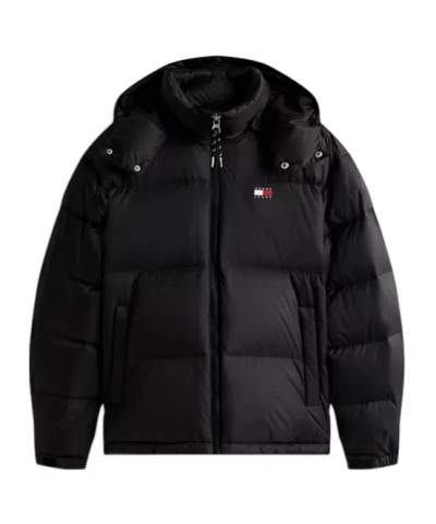 Tommy Hilfiger Hooded Puffer Jacket In Black