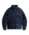 Tommy Hilfiger Hooded Puffer Jacket In Blue