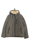 Tommy Hilfiger Hooded Puffer Jacket In Multi