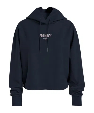 Tommy Hilfiger Hooded Sweater In Black