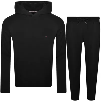 Tommy Hilfiger Hooded Tracksuit Black