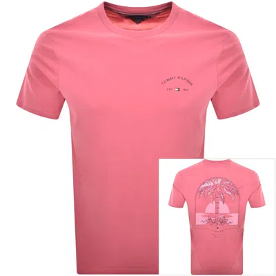 Tommy Hilfiger Hotel T Shirt Pink