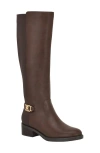 Tommy Hilfiger Imaliz Riding Boot In Brown