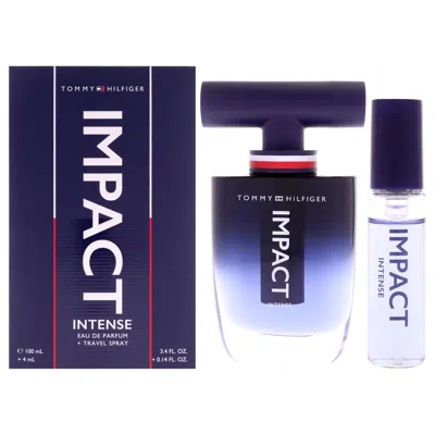 Tommy Hilfiger Impact Intense By  For Men - 2 Pc Gift Set 3.4oz Edp Spray, 4ml Travel Spray (mini) In Multi