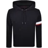 Tommy Hilfiger Insert Hoodie Navy In Black