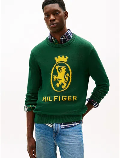 Tommy Hilfiger Intarsia In Green
