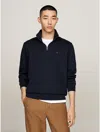 Tommy Hilfiger Intechno Knit Quarter In Navy