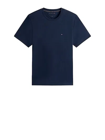 Tommy Hilfiger Slim Fit Solid V In Desert Sky