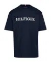 Tommy Hilfiger Item O-neck Short-sleeved T-shirt In Black