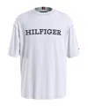 Tommy Hilfiger T-shirt With Round Neck And Short Sleeves In White