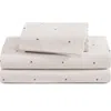 Tommy Hilfiger Ithaca Flag Stripe Cotton Percale Sheet Set In White