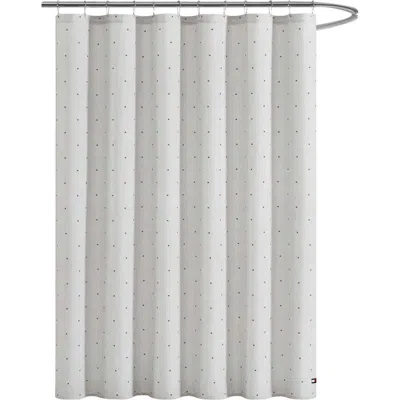Tommy Hilfiger Ithaca Flag Stripe Shower Curtain