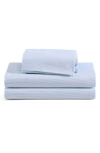 Tommy Hilfiger Ithaca Stripe Cotton Percale Sheet Set In Blue