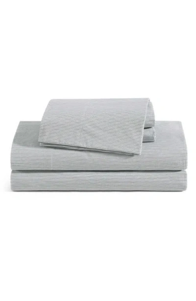 Tommy Hilfiger Ithaca Stripe Cotton Percale Sheet Set In Green