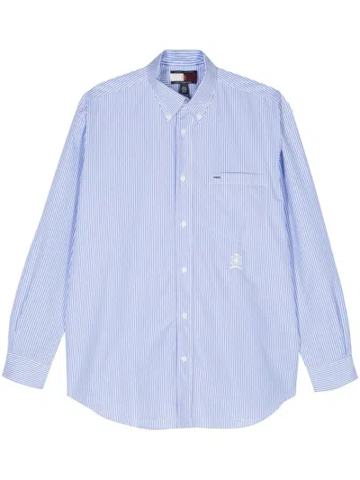 Tommy Hilfiger Ithaca Stripe Shirt In Blue