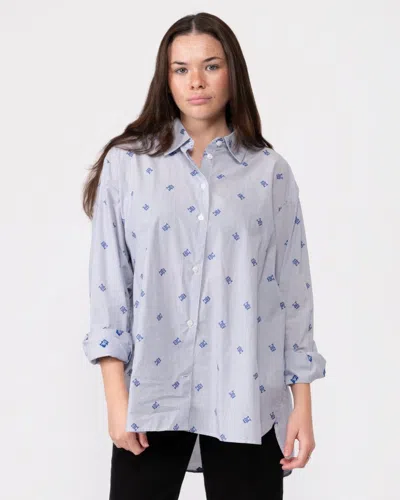 Tommy Hilfiger Ithaka Stripe Womens Easy Fit Shirt