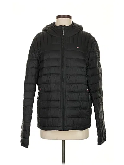 Pre-owned Tommy Hilfiger Jacket In Black