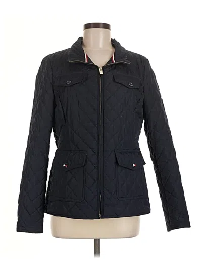 Pre-owned Tommy Hilfiger Jacket In Black