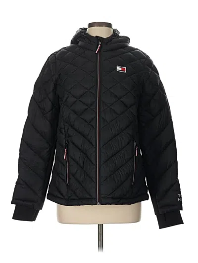 Pre-owned Tommy Hilfiger Jacket In Black