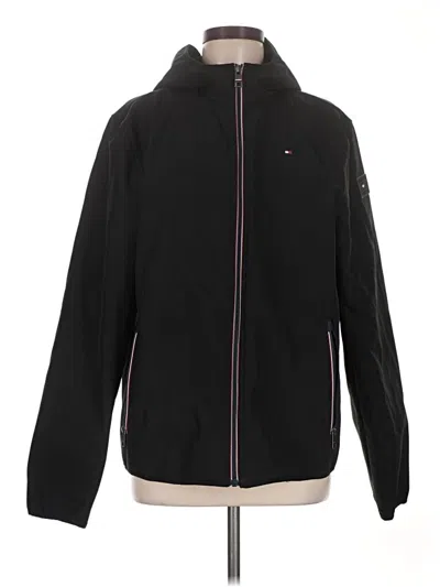 Pre-owned Tommy Hilfiger Jacket In Black