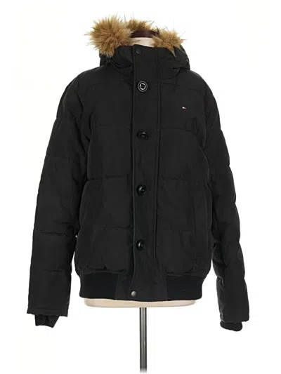 Pre-owned Tommy Hilfiger Jacket In Black