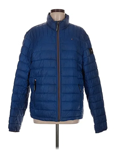 Pre-owned Tommy Hilfiger Jacket In Blue