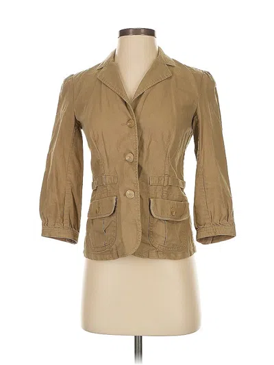 Pre-owned Tommy Hilfiger Jacket In Brown