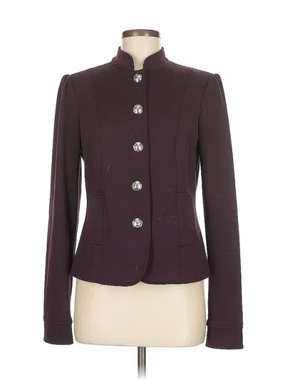 Pre-owned Tommy Hilfiger Jacket In Burgundy