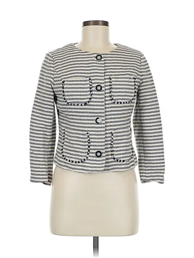 Pre-owned Tommy Hilfiger Jacket In Gray