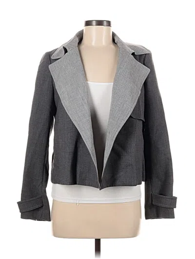 Pre-owned Tommy Hilfiger Jacket In Gray