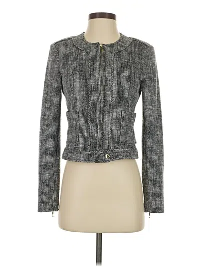Pre-owned Tommy Hilfiger Jacket In Gray