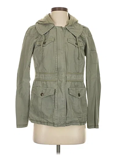 Pre-owned Tommy Hilfiger Jacket In Green