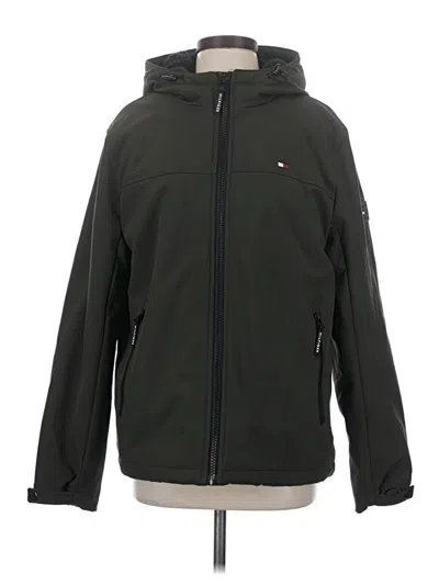 Pre-owned Tommy Hilfiger Jacket In Green