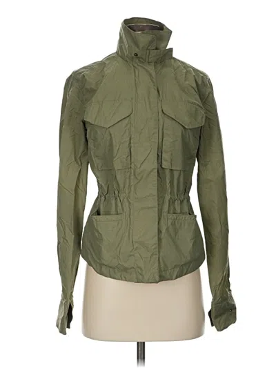 Pre-owned Tommy Hilfiger Jacket In Green