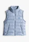 Tommy Hilfiger Sleevless Down Vest In Azzurro