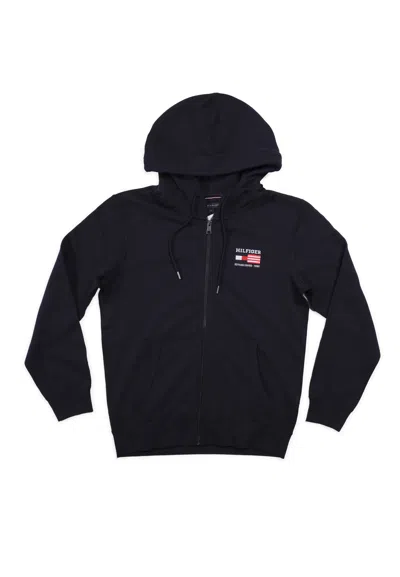 Tommy Hilfiger Jacket Man  Mw0mw39691 Dw5 In Blue