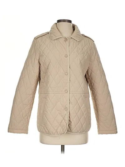 Pre-owned Tommy Hilfiger Jacket In Tan