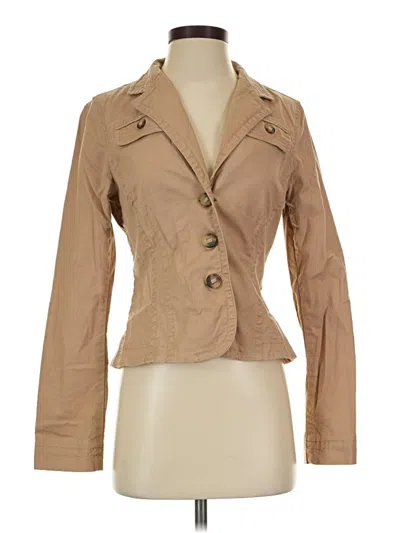 Pre-owned Tommy Hilfiger Jacket In Tan