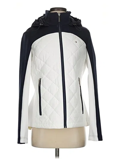 Pre-owned Tommy Hilfiger Jacket In White