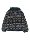 Tommy Hilfiger Jacket With Geometric Pattern  In Black