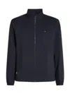 Tommy Hilfiger Jackets And Jackets Man  Mw0mw36601 Lightweight Dw5 Desert Sky Sky In Blue