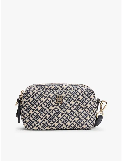Tommy Hilfiger Jacquard Monogram Logo Crossbody Bag